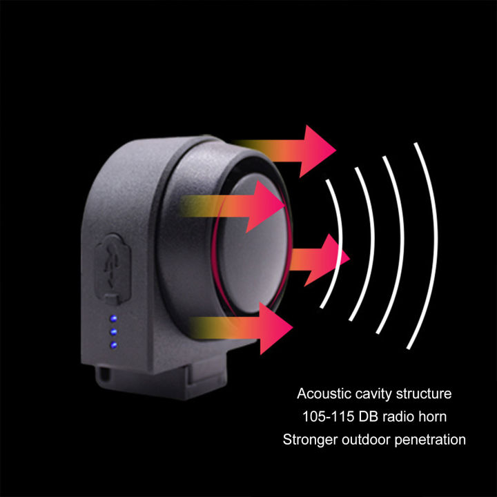 สัญญาณเตือนจักรยานไฟฟ้ากันขโมยรีโมทคอนโทรลไร้สายสัญญาณเตือนสำหรับหลีกเลี่ยงการโจรกรรมจักรยาน