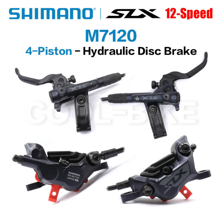 shimano-slx-m7100-2ลูกสูบ-m7120-4ลูกสูบไฮดรอลิดิสก์เบรกชุดสำหรับจักรยานเสือภูเขา-mtb-เบรก800900มิลลิเมตร15001600มิลลิเมตร