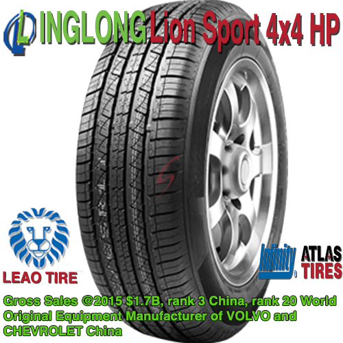 265/65 R17 Leao Lion Sport 4x4 HP, HP3, H/T, A/T, M/T, Crosswind A/T 265/65R17 Tire Thailand