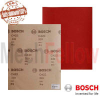 กระดาษทรายแห้งขัดไม้ G320 BOSCH ( 10แผ่น )