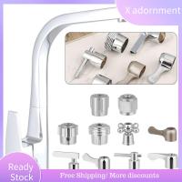 X ADORNMENT 1Pcs ลูกบิด มือจับสวิตช์ Faucet อุปกรณ์ห้องน้ำ แกน Handwheel รางน้ำขนาดเล็ก วาล์วสามเหลี่ยม Faucet Handle ที่จับอ่างล้างหน้า