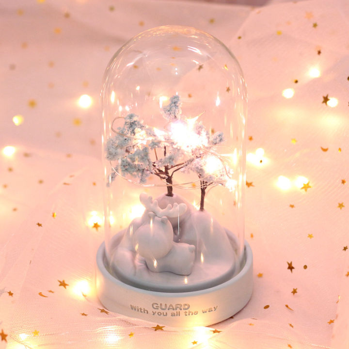 led-deer-cartoon-night-light-glass-resin-floral-lamps-fairy-lights-bedroom-decor-lights-children-baby-kids-birthday-xmas-gift
