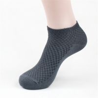 Men work socks 5 pairs lot men bamboo socks men bamboo short socks invisible ankle socks black breathable male socks