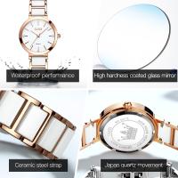 OLEVS Ladies Watch Luxury Top Brand Quartz Ladies Watch Hand Fashion Waterproof Stainless Steel Ladies Watch