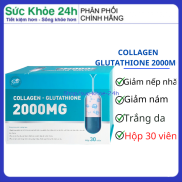 Trắng da COLLAGEN - GLUTATHIONE 2000 viên uống làm trắng giảm nám mờ nhăn