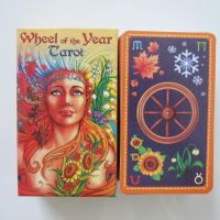 【HOT】◇□ new deck oracles cards mysterious divination wheel of year tarot for women girls board