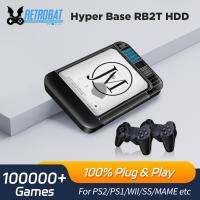 Gxal46093 Retrobat 2T External Game HDD 100000ตัวพร้อมกับอีมูเลเตอร์105ตัวสำหรับ PSP/PS1/PS2/WII /Mame/DC Video