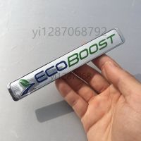 Hot New 1 PCS 3D ABS Ecoboost Emblem Badge Sport Car Sticker Chrome Decal Para sa Ford Focus 2 3 4 Fiesta Kuga Escape Mondeo Car Styling DD6