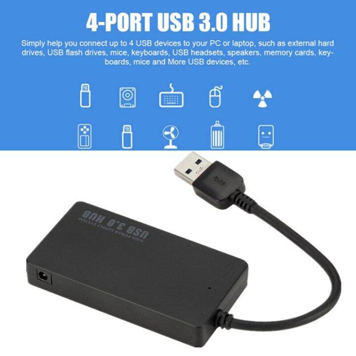 usb-4พอร์ตความเร็วสูง5gbps-3-0ขนาดกะทัดรัดแบบพกพาฮับต่อพ่วงสำหรับ-pc-คอมพิวเตอร์แล็ปท็อป-hgih-quanlity-ขายส่ง-feona