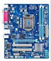 MAINBOARD GIGABYTE GA-H61M- มี  VGA SOCKET 1155 DDR3 พร้อมพัดลม สภาพดี มีฝาหลัง สินค้าตามรูปปก พร้อมใช้ ฟรีค่าส่ง