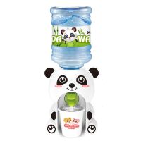 Mini Water Dispenser Voor Kinderen Cartoon Animals Leuke KoudWarm Water Sap Melk Drinken Fontein Simulatie Toy Children Gift