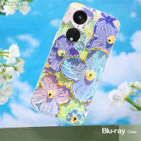 NORVIK ใหม่เคสนิ่ม TPU พลอยเทียมลายดอกไม้ไฟฉายหลอดยูวีหรูหราฝาครอบโทรศัพท์ขอบตรงโปร่งใสสำหรับ OPPO Reno 10 8ตัน A98 A78 A58 A17 A57 A17K A77 8Z 7Z A77S A96 A76 A55 6 6Z A95 A74 5 Pro Plus Pro + 4G 5G N4-1