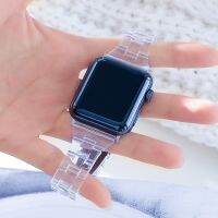 ✺ Small waist Resin strap for apple iWatch 8Ultra 49mm 7/6/5 38/40/41mm 42/44/45mm girl Slim down band bracelet miss lady Womens