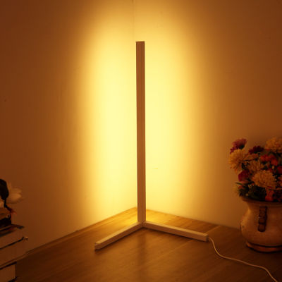 Nordic Modern LED Floor Lamps Minimalist Rod Standing Lamps Living Room Bedroom Decoration Warm Light Christmas Decor Lighting