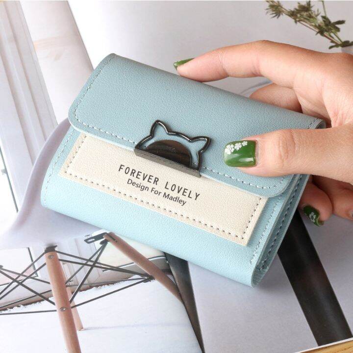 women-pu-leather-korean-style-wallets-female-coin-purses-clutch-students-short-wallets-holder