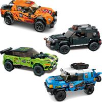 City Car F1 Speed Champions Ford Toyota MOC SUV Off-Road Figures Vehicle Building Blocks Rally Racers Model Bricks Toys For Kid Building Sets