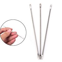 DIY Double Eyed Needles Transfer for Standard Knitting Machines Sliver Home Handmade Craft Sewing Accessories Tools Knitting  Crochet