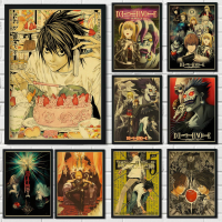 Death Note Anime HD Wall Decor - Vintage Japanese Prints For Kids Room &amp; Anime Enthusiasts 0919