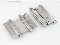 ✕ 2Pcs 3 Inch Double Door Hinge Cabinet Drawer Butt Hinge Door Swing Stainless Steel Hinges With Screws Hand Tools Hardwar