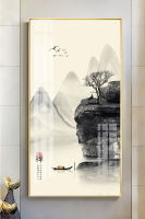 หมึก Wind Zen Yishan ประสิทธิภาพการตกแต่งผ้าใบพิมพ์และของขวัญภาพวาด (ให้กำหนดเอง)