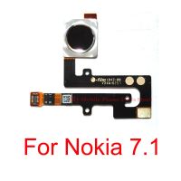 กลับหน้าแรกปุ่มลายนิ้วมือสายดิ้นสําหรับ Nokia 7.1 Touch Menu Sensor Scanner Touch ID Flex Ribbon Repair Parts สําหรับ NK 7.1