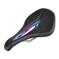 Multicolor MTB Road Bike Saddle Hollow Out Bicycle Seat Bench Breathable Lightweight Waterproof Shock Absorption Bike Accessories Parts