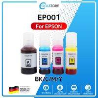 Vo หมึกสี -- COOL นํ้าหมึกเติม INKEP001/EPSON 001 BKCMY For Epson L4160/L6160/L6170/L6190 #ตลับสี  #หมึกปริ้นเตอร์  #หมึกสีเครื่องปริ้น