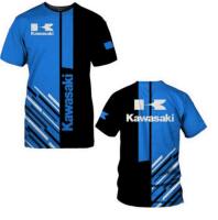 2023 new arrive- xzx180305   Kawasaki blue top gift - mens shirts 3cm - size