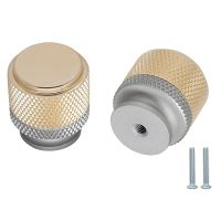 Aluminum Knobs for Cabinet Handles Cupboard Dresser Drawer Pull Oxidation Knob Drawer Knob Knurled Kitchen Cabinet Knobs