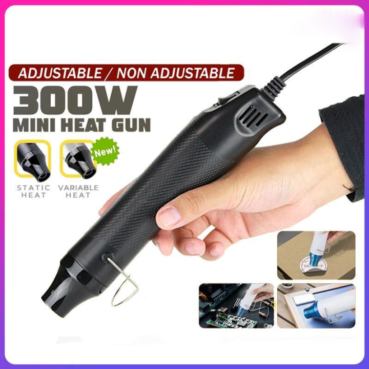 Electric Hot Air Blower Heat Gun 220V 300W Heavy Duty Plastic Sealer