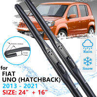 Car Front Wiper Blade For FIAT UNO Hatchback Novo Uno Type 327 2013~2021 Windscreen Windshield Windows Accessories 2020 2019