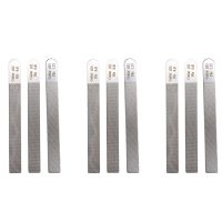 9Pc Guitar Nut Files Fret Crowning Slot Filing Luthier Repair Tool Kit for Guitar Stringed Instruments