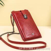 hot【DT】℗✈  ContactS Shoulder Leather Crossbody Fashion Small Card Holder Clutch Wallet Cartera