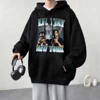 Rapper Lil Tjay Graphic Hoodie Fashion Men Women Hip Hop Vintage Sweatshirt Casual Oversized Hoodies Streetwear Gothic Clothes Size Xxs-4Xl