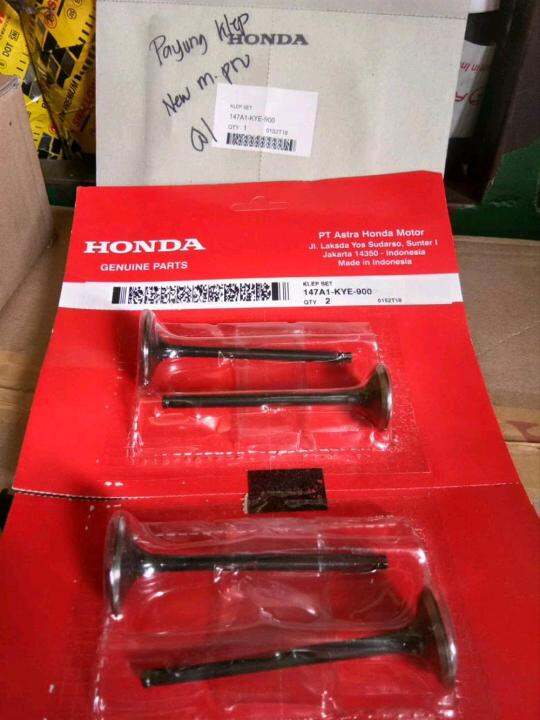 Payung Klep Set Valve Inner Exhaust In Ex Honda New Mega Pro Monoshock