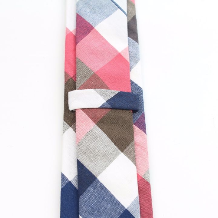 fashion-tie-classic-men-39-s-plaid-necktie-casual-tartan-suit-bowknots-ties-male-cotton-skinny-slim-ties-colourful-cravat