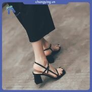 giày cao gót mũi nhọn Dép xăng đan Giày Cao Gót Thiết Kế Mới Thời Trang