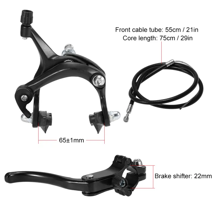 ด้านหน้า-ด้านหลัง-fixie-จักรยานเบรกชุดจักรยานถนน-cruiser-เบรกชุดจักรยานคาลิปเปอร์เบรกชุดด้านข้างดึงชุดเบรก