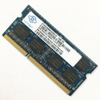 DDR3 Nanya แรม4GB 2RX8 PC3-12800S-11-10-F2 1600 DDR3 4GB 1600MHz หน่วยความจำแล็ปท็อป RAM3825 RAM