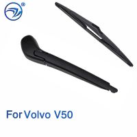 Wiper 12" Rear Wiper Blade &amp; Arm Set Kit For Volvo V50 2004-2012 Windshield Windscreen Rear Window Screw Nut Drivers