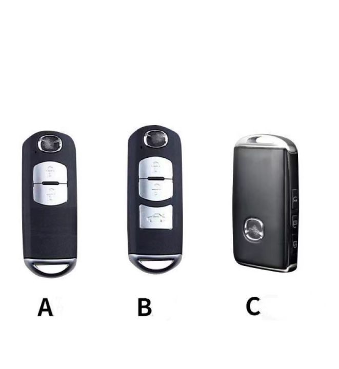 สำหรับ-mazda-2-3-5-6-cx-3-cx-5-cx-7-cx-9-cx3-cx5-cx7-cx9-mx5-miata-พวงกุญแจ-tpu-car-remote-key-cover