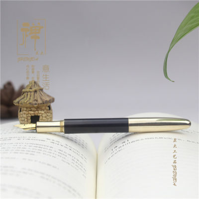Authentic Store ปากกาทองแดง ไม้สีดำปากกาพ็อกเก็ต,ปากกาไม้แข็งแรงขนาดเล็กปากกาพู่กันเขียนสำหรับผู้ใหญ่พระเนปาลไทย