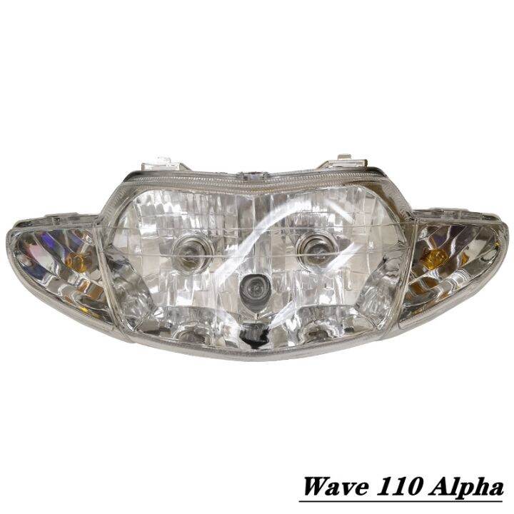 ☜Wave 110 Headlight Assy Honda Wave Alpha 110 Motorcycle Stock Head ...