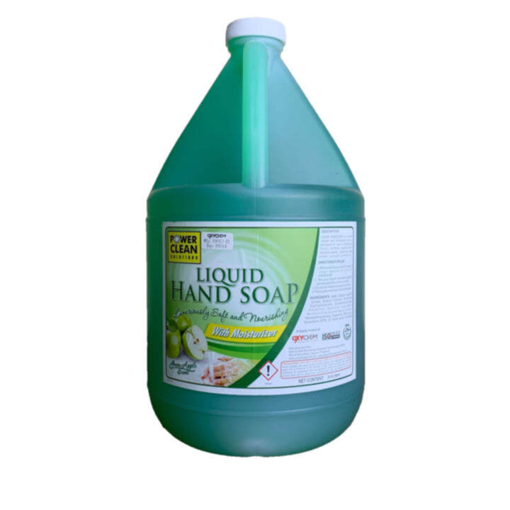 Powerclean Liquid Hand Soap - Green Apple 1 Gallon | Lazada PH