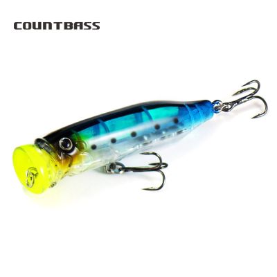 【DT】hot！ Countbass Fishing 70mm 2-3/4  9.4g 21/64 oz. Wobblers Topwater Bass Leurre Peche Floating Hardbait Lures