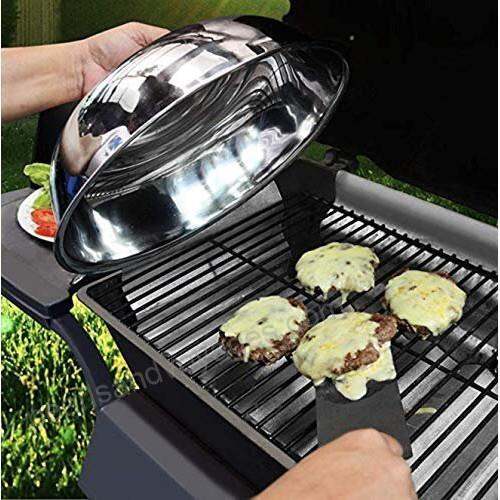 Mcmurtry Cheese Melting Dome Round Basting Cover Flat Top Griddle Grill
