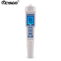 RCYAGO เครื่องทดสอบคุณภาพนํ้า,อุปกรณ์ทดสอบค่า PH PH-3508แบบ4 In 1เครื่องวัด TDS EC สำหรับสระว่ายน้ำ