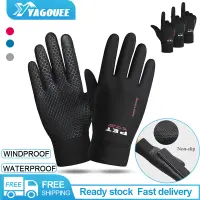 Winter Gloves Thermal Warm Waterproof Windproof Outdoor Anti-slip Sports Cycling Full Finger Touch Screen Glove Unisex