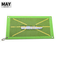 MAV แบบพกพา Swing Accushike Practice Mat ทนทานแบบพกพา Roll-Up Golfs Training Mat สำหรับ Chipping Putting Training