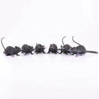 【CC】 Fake Rat Prank Mice Plastic Lifelike Scary Prop Rats Joke Tricky Accessories Real Trick